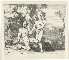 Adam og Eva i paradis Scener fra Genesis (serietitel)