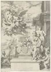 Allegori over handelen og De Medicis familievåben