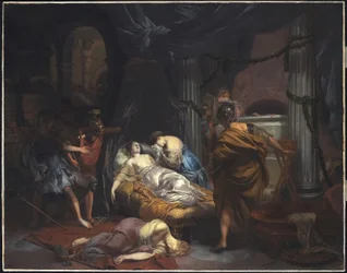 Kleopatras død, 1686