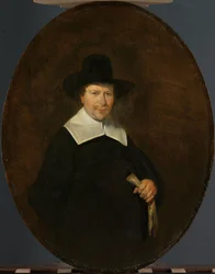 Gerard Abrahamsz van der Schalcke (1609-67). Haarlem Tøjhandler