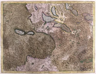 Søer i Schweiz (gravering