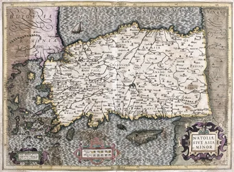 Tyrkiet - Cypern (gravering