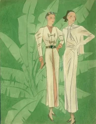 Damemode 1934 / kjoler / Gerd Hartung