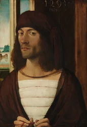 Portræt af en mand, 1491.