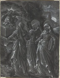 De tre kvinder ved graven [recto]