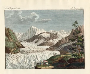 Alpernes gletsjer