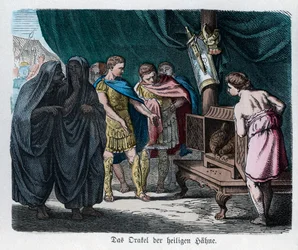 Oldtidshistorie. Rom. De hellige haners orakel ...