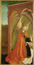 Bebudelse, ca. 1460 (maleri på træ)