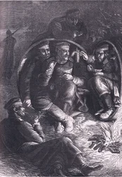 Før Metz, Cassells historie om krigen mellem Frankrig og Tyskland udgivet af Cassell and Company Limited, ca. 1890 (litho)