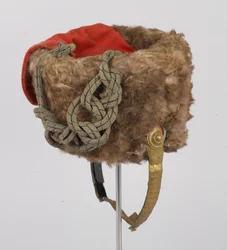 Busby, HKH Hertugen af Connaught, 3. Zieten Husars, Tysk hær, før 1914. (busby)