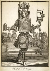 Kostume til en urmager, pub. af Gerard Valck (16512-1726) c.1690