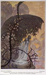 Mystisk figur (litho)