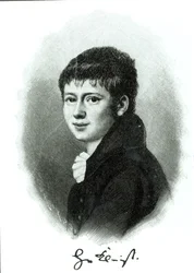 Portræt af Heinrich von Kleist som barn