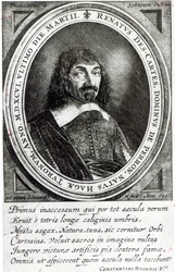 Portræt af Rene Descartes, 1644