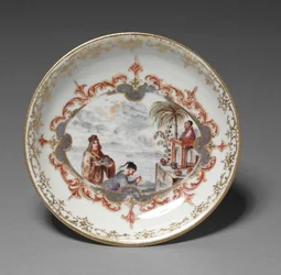 Underkop, fabrikant Meissen Porcelænsfabrik, Tyskland, ca. 1723