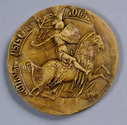 Segl af Johannes I (1296-1346) af Luxembourg, konge af Bøhmen