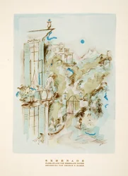 Serenade fra Styl, pub.1922 (pochoir print)