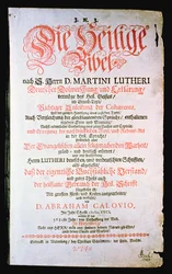 Den Hellige Bibel, Vol. I., 1681