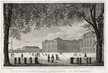 Würzburg. (stik, ca. 1850)