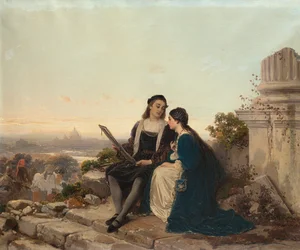 Raphael og Fornarina, 1869.