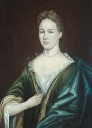 Fru Augustus Jay, ca. 1700.