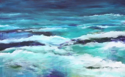Creation, Study 14, 2005 (akryl på lærred)