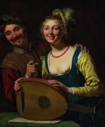 Allegory of Lust (olie på lærred)