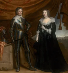 Frederik Hendrik og Amalia af Solms-Braunfels, c.1637-8