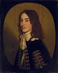 Portræt af Maurice af Nassau, Prins af Orange, 1643