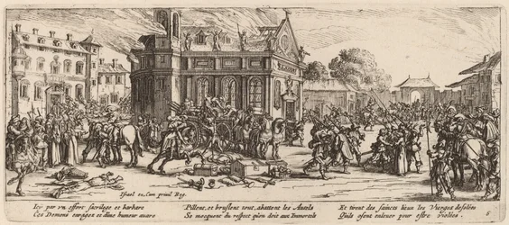 Ødelæggelse af et kloster