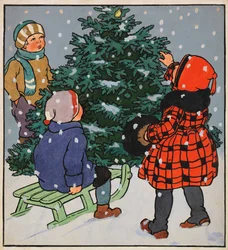 Illustration til Min kære lille bog, 1928.