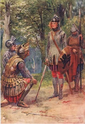 Britomart og Artegall, Historier fra Faerie Queen udgivet af George Harrap and Company