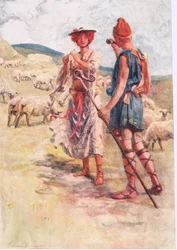 Calidore og Pastonella, Historier fra Faerie Queen udgivet af George Harrap and Company