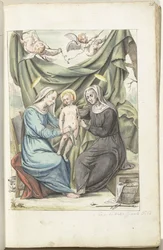 Madonna med barn og Sankt Anna