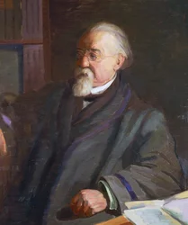 Portræt af Cesare Lombroso (1835-1909), italiensk antropolog og kriminolog, af Giacomo Grosso (1860-1938)