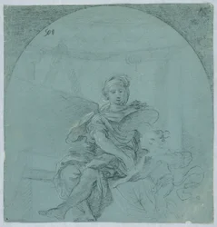 Design til Allegory of Painting