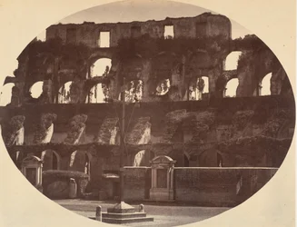 Interiør af Colosseum, 1850