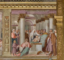 Central Nave, Fifth North Span, Præsentation ved templet, Gian Francesco Bembo