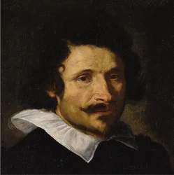 Portræt af Pietro da Cortona 1596-1669, ca. 1625-1630.