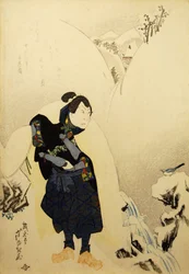 Arashi sygdom som Miyamoto Musashi, 1832.