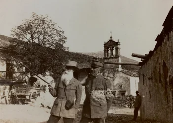 Album "Pictures of War II": Italienske soldater i Val Chiusone til Podsenica, 09/1917 (s/h foto)