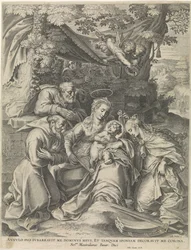 Mystisk ægteskab af Saint Catherine af Alexandria