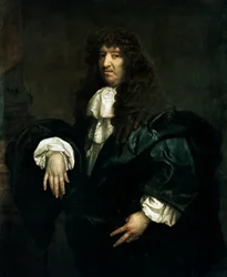 Portræt af Samuel Butler, ca. 1670-80 (olie på lærred)