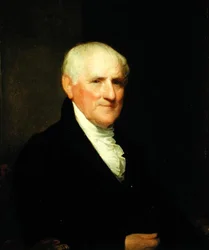 Portræt af Egbert Benson (1746-1833), ca. 1820 (olie på panel)