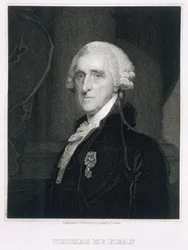 Portræt af Thomas McKean, indgraveret af Thomas B. Welch (1814-74)