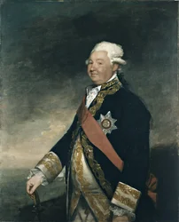 Viceadmiral Edward Hughes (olie på lærred)