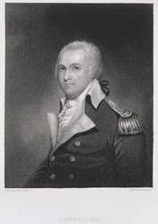 General Henry Lee (1756-1818), indgraveret af John Francis Eugene PrudHomme (1800-92) efter en kopi af det originale maleri af James Herring (1794-1867)