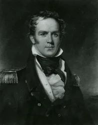 Kaptajn Hugh Clapperton, graveret af Thomas Lupton, 1828