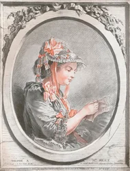 Portræt af Madame Huet, c1773