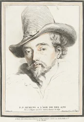Portræt af Peter Paul Rubens i en alder af 30